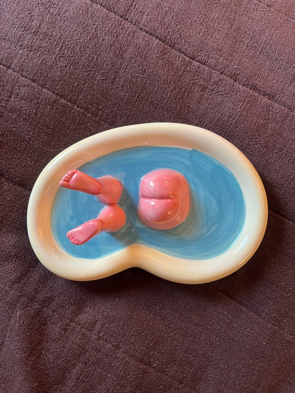 Reesa Beesa Ceramic Pool Trinket Dish